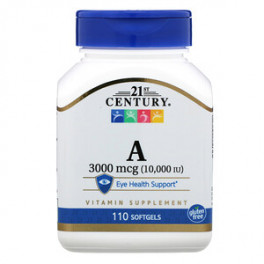 21st Century Витамин А (10000 МЕ) 110 капс