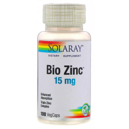 Solaray Bio Zinc 15 мг 100 капс