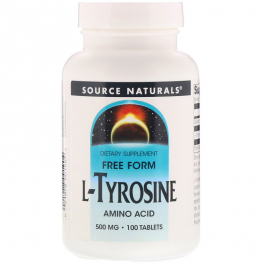 Sourse Naturals L-Tyrosine 100 гр