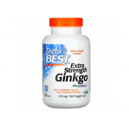 Doctor`s Best Extra Strength Ginkgo 120 мг 120 капс
