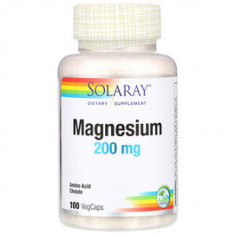 Solaray Magnesium 200 мг 100 таб