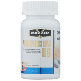 Maxler Magnesium B 6 120 табл