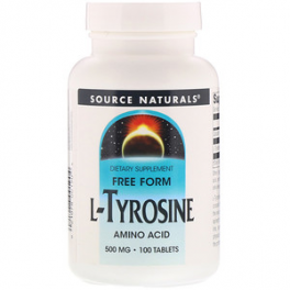 Sourse Naturals L-Tyrosine 500 мг 100 таб