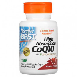 Doctor`s Best CoQ10 with BioPerine 100 мг 120 капс