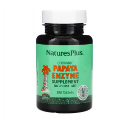 Nature`s Plus Papaya Enzyme 180 таб