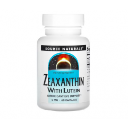 Source Naturals Зеаксантин с лютеином 10 мг 60 капс